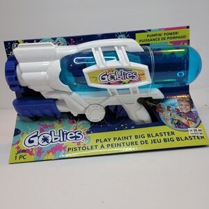 Ja-Ru Goblies Play Paint Big Blaster Water Paint Gun Shooter Toy Power Pump Blue